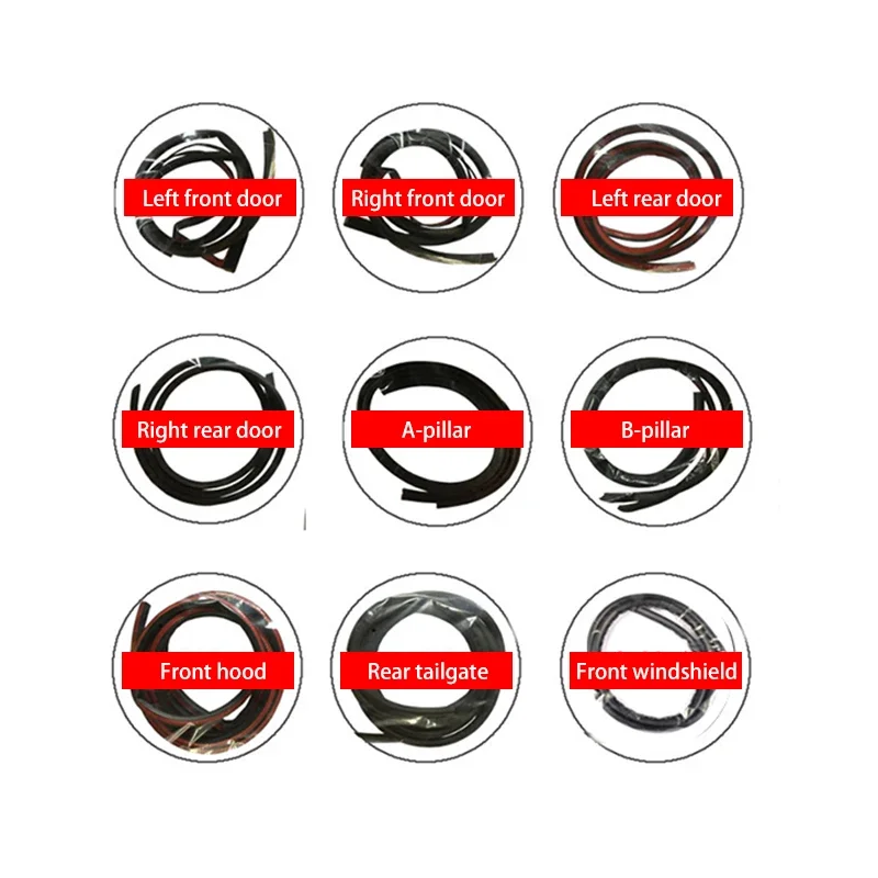 

Уплотнительная лента для дверей Changan UNI-T, звукоизоляционная клейкая лента для задней двери автомобиля, для экспресс-доставки