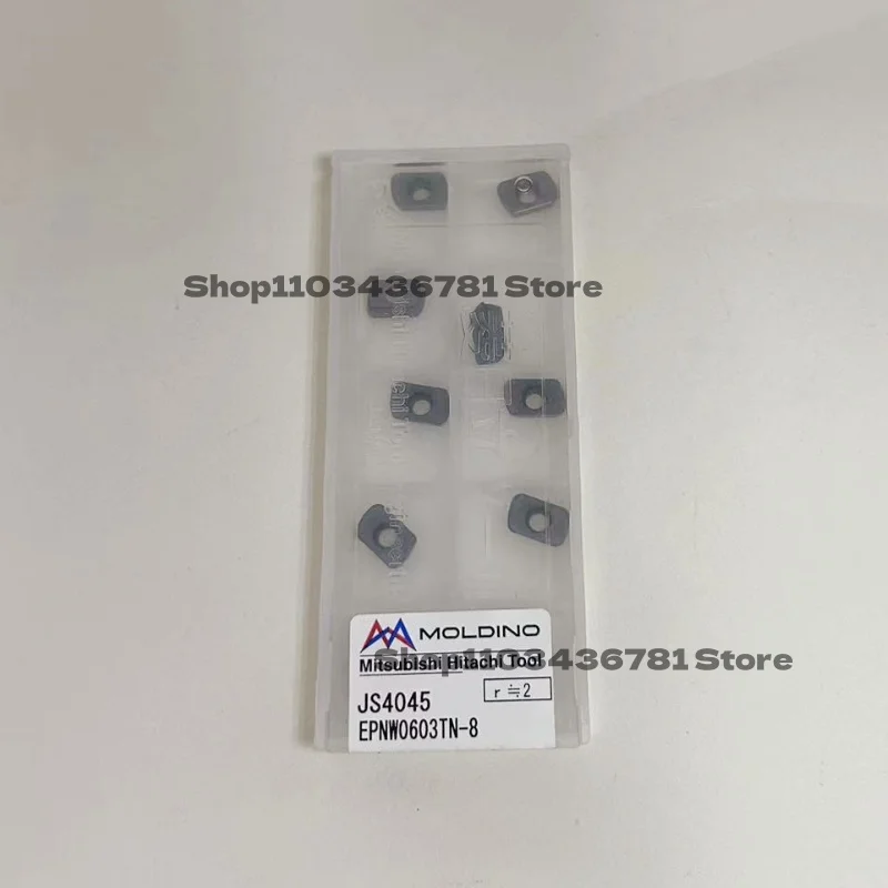 

EPNW0603TN-8 JS4045 /EPNW0603TN-8 JS4060 /EPMT0603TN-8 JS4045/EPMT0603TN-8 JS4060 твердосплавные пластины для токарных инструментов, 10 шт.