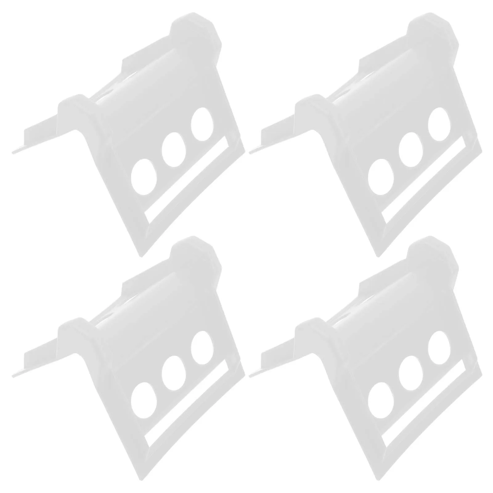 10개입 내구성 플라스틱 코너 보호대 화물 적재 가장자리 가드 트럭 트레일러 평판 보호 화물 트레일러 부품