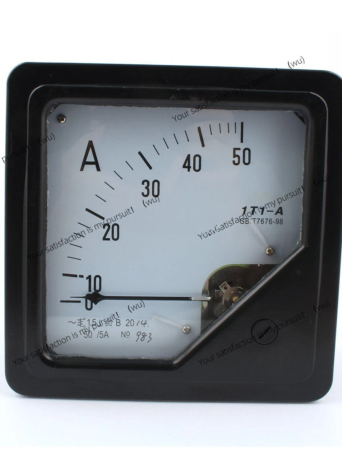 1T1-A pointer straight-through AC ammeter 1T1-50A75A100A150A200A mechanical board ammeter