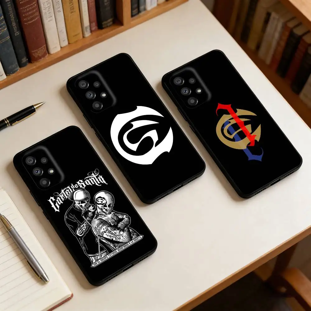 

C-Cartel D-de S-santa For Samsung Galaxy A13,A21s,A22,A31,A32,A52,A53,A71,A80,A91 Soft Black Cover