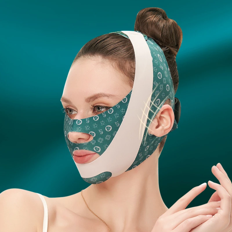 Adjustable V Face Bandage Lift Up Belt Reduce Double Chin Face Sculpting Sleeping Mask Facial Skin Care Tool Face Lifting Tapes