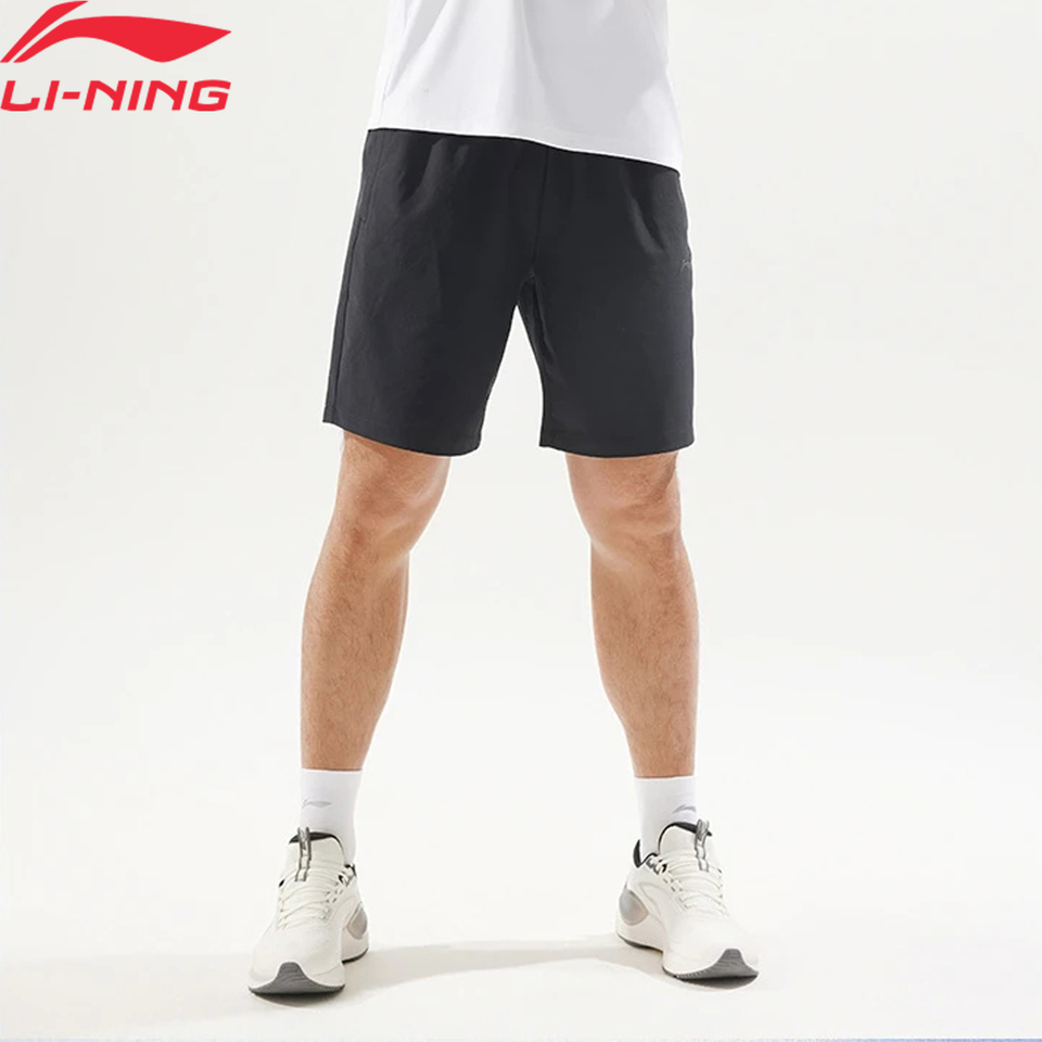  Li-Ning Men Training Shorts AT DRY ULTRA Reguler Fit LYCRA 86%Polyester 14%Elastane LiNing Sports Bottoms AKSV111 