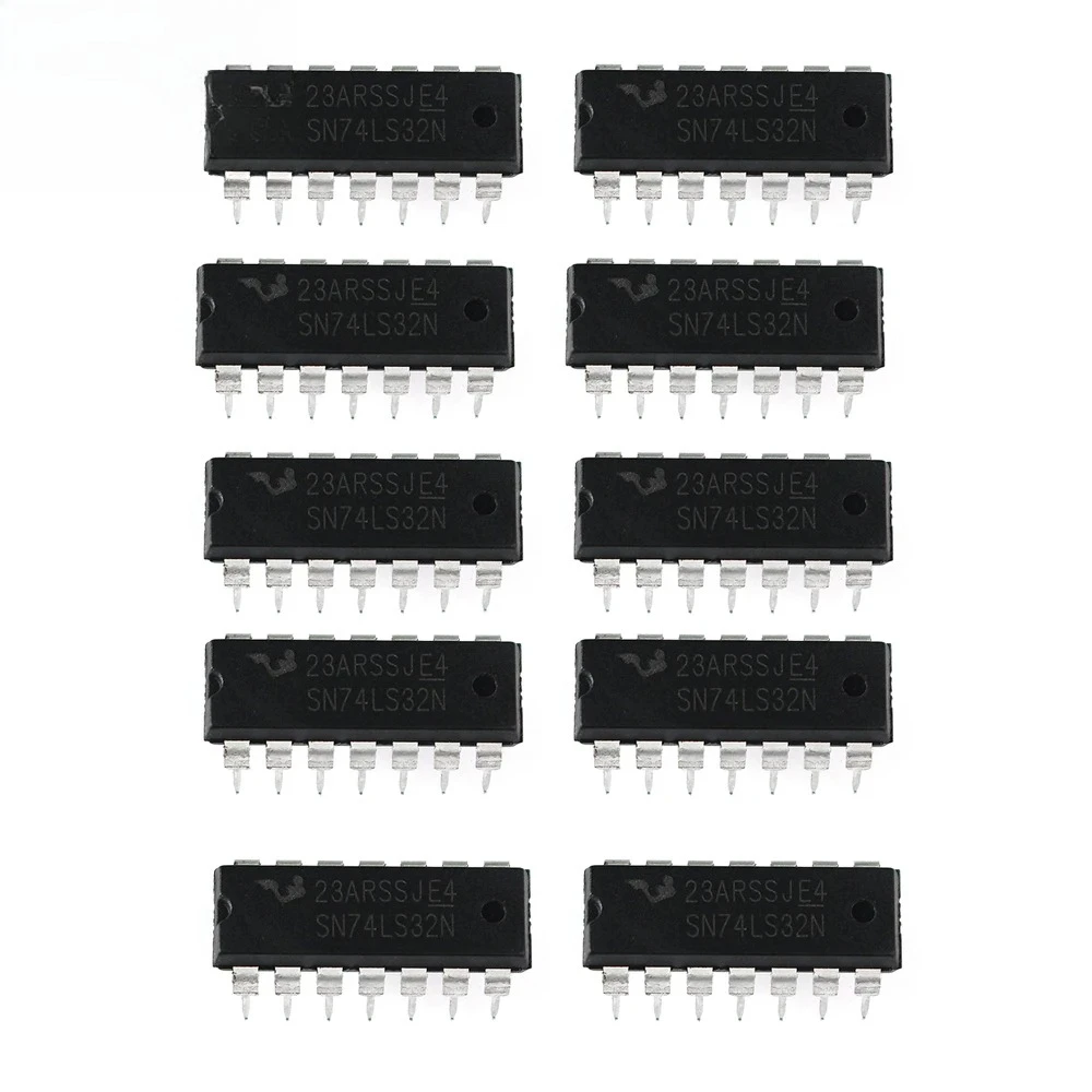 50PCS 74HC/74LS Kit Assortimento IC Logico DIP14 74HC00/02/04/08/32 74LS00/02/04/08/32 per Circuiti Digitali Elettronica FAI DA TE
