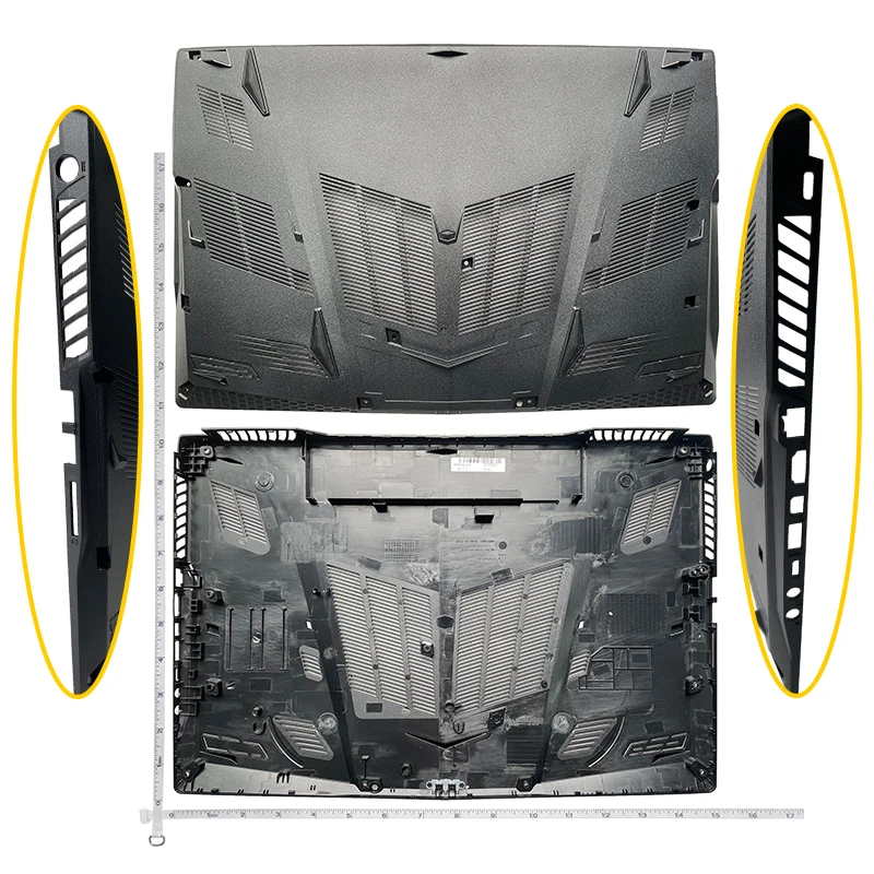 Imagem -04 - Caixa Superior e Tampa Inferior Base Palmrest Shell para Msi Ge63 Ge63vr Novo