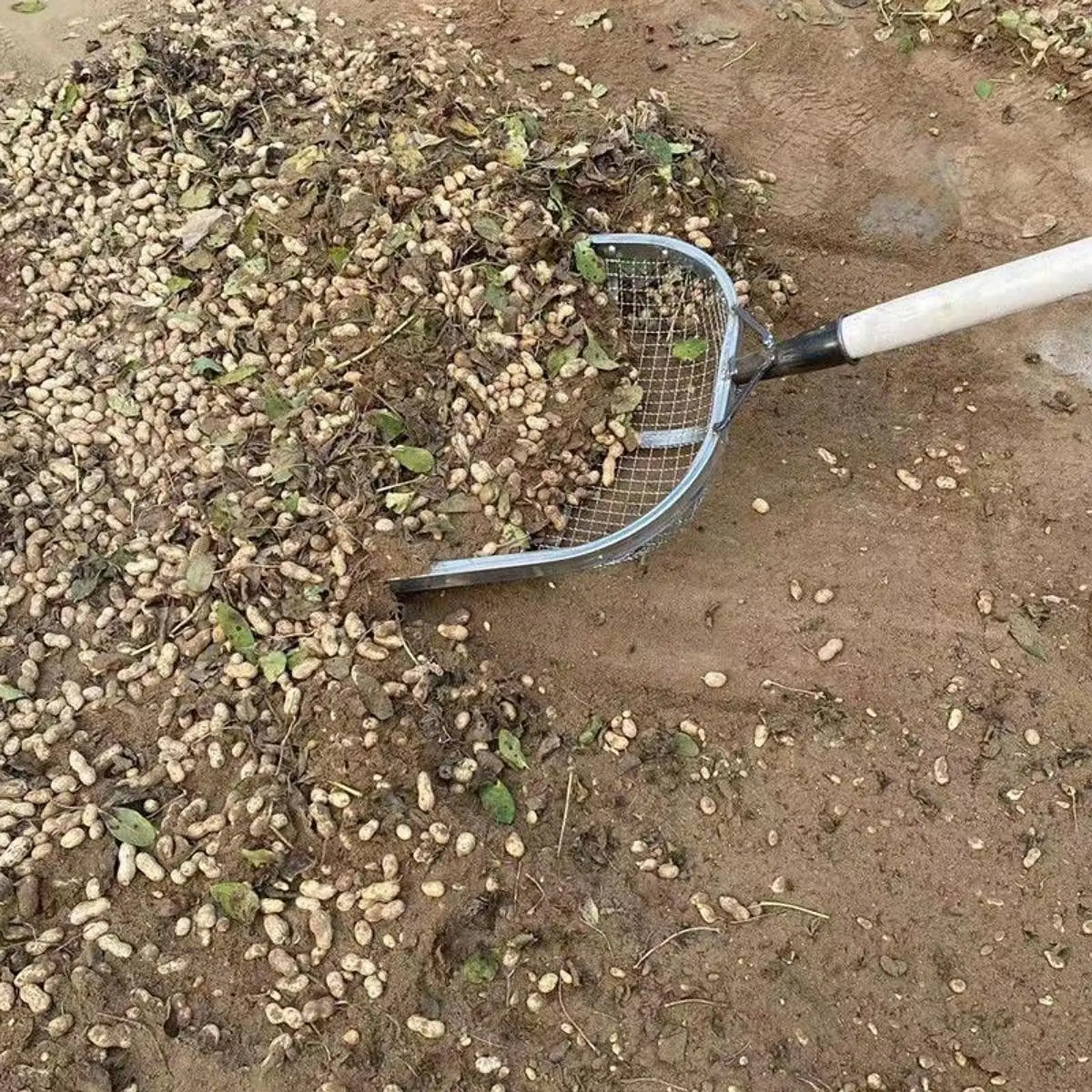 

Сетчатая лопатка-сито, универсальный бытовой и сельскохозяйственный инструмент, лопатка-сито для песка, зерна, фиников, компоста и каштанов