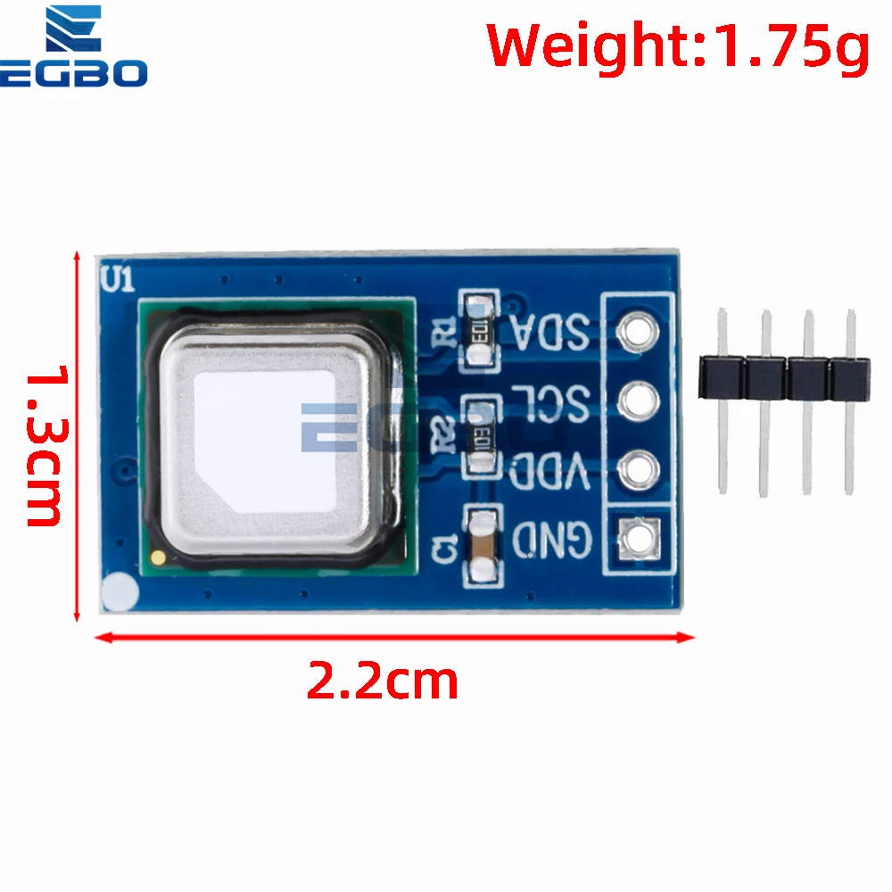 EGBO SCD41 SCD40 Gas sensor Module Board detect CO2 temperature and humidity 2-in-1 I2C communication sensor Module Board