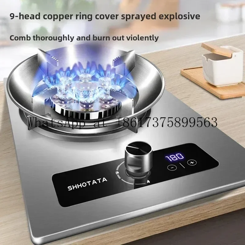 Built In Kitchens Cookers Home Stove Single Stove Stainless Steel Fierce Fire Stoves  Kitchen Use