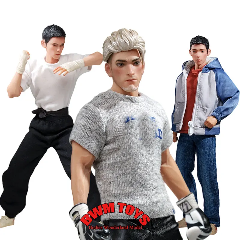 

Lion Boy 1/12 Scale Male Soldier Trendy Mobile Boy Anime A Juan Xiao Zhangyang 6Inch Action Figure Doll Collection