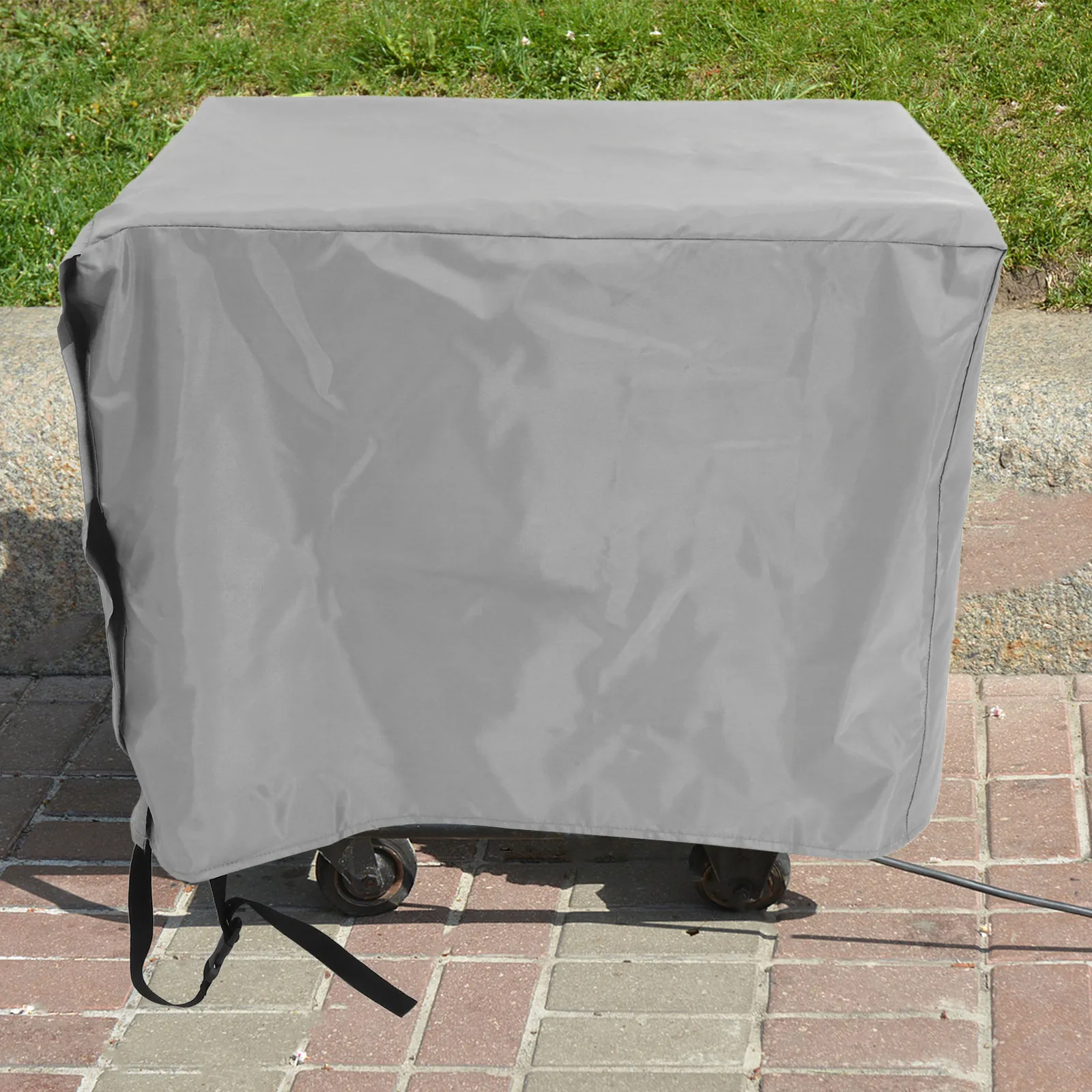 Outdoor Generator Cover Heavy Duty Oxford Fabric Weatherproof Rain Wind Resistant Portable Foldable Universal Fit for Running