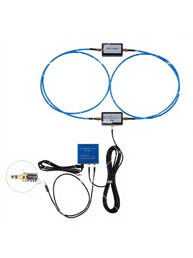 Portable Passive Magnetic Loop Antenna for HF and VHF Ham Radio Use