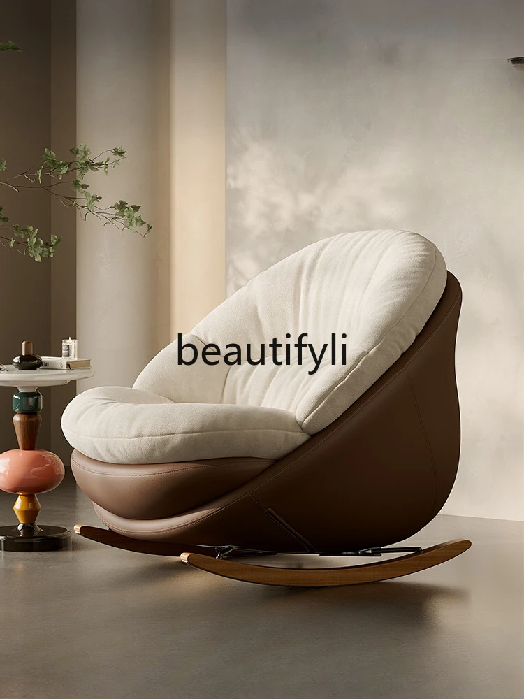 

Modern simple lazy rocking chair lazy reclining chair sofa chair single leisure home living room