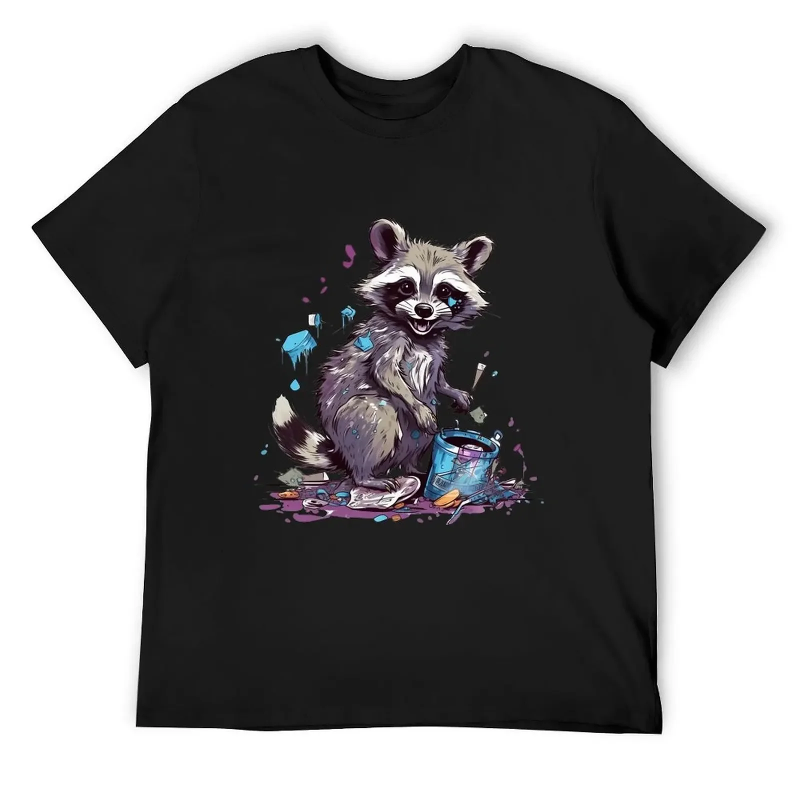 Trash Panda T-Shirt aesthetic clothes custom shirt anime clothes oversized t shirt clothing for men