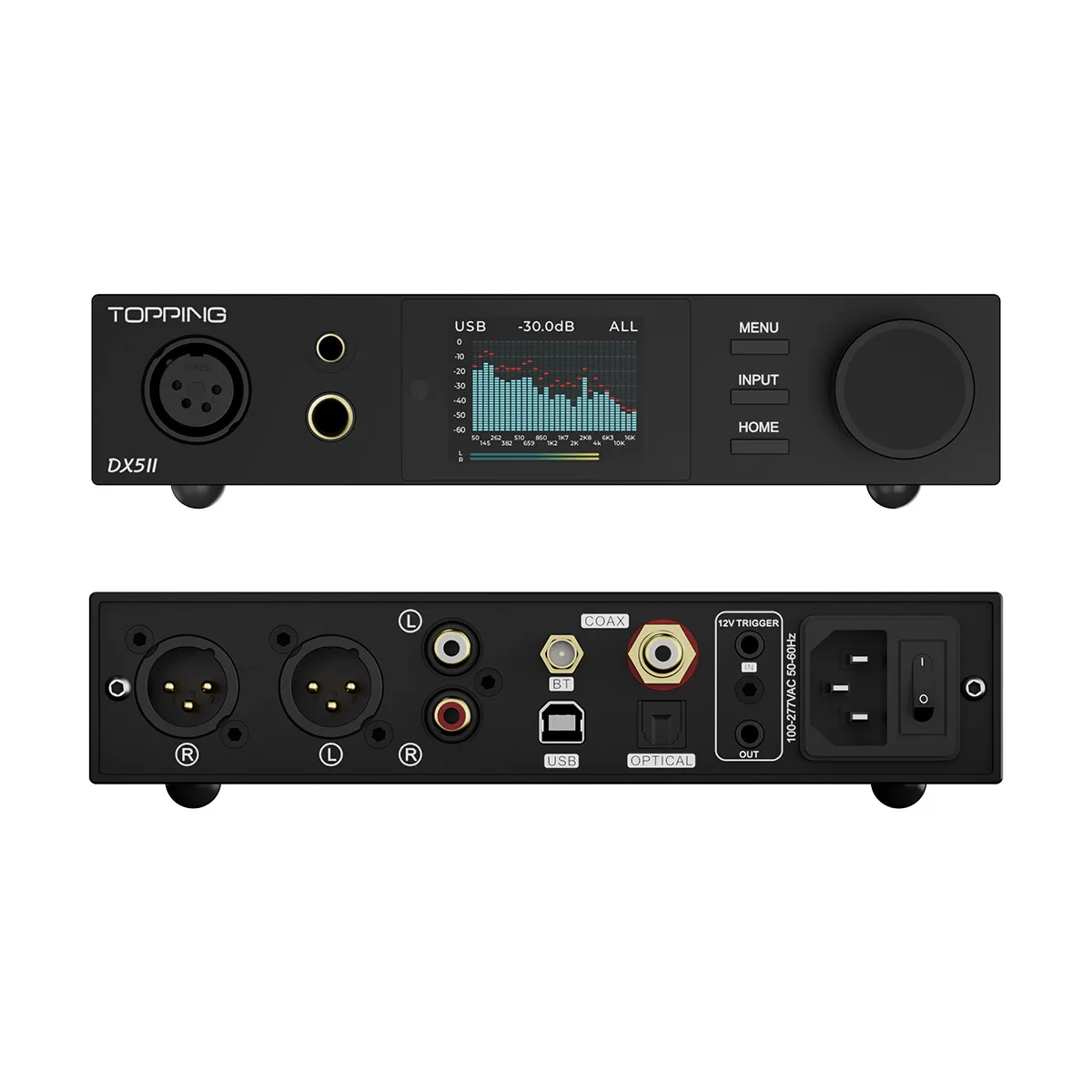 TOPPING DX5 II Fully Balanced DAC & Headphone Amp Combo Dual