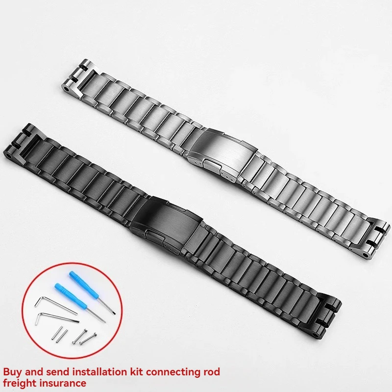 Moto GP Titanium Aluminum Alloy Watch Chain For Tissot Racing T115 Series Strap T115.417 Series 22mm Men\'s Watchband with Tools