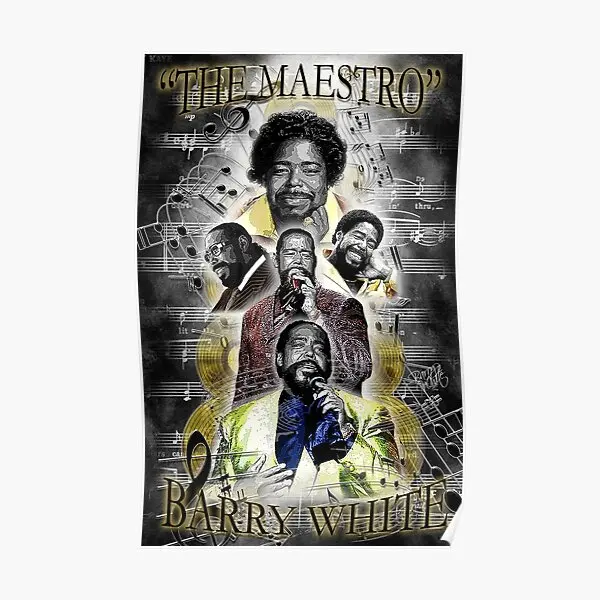 Barry White The Maestro D 6  Poster Vintage Home Mural Picture Decoration Art Room Funny Print Wall Painting Modern No Frame