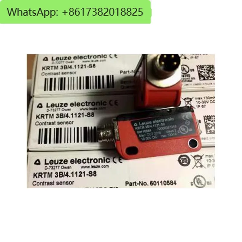 Color code Sensor KRTM 3B/4.1121-S8 PNP Output 50110584 New original photoelectric switch sensor