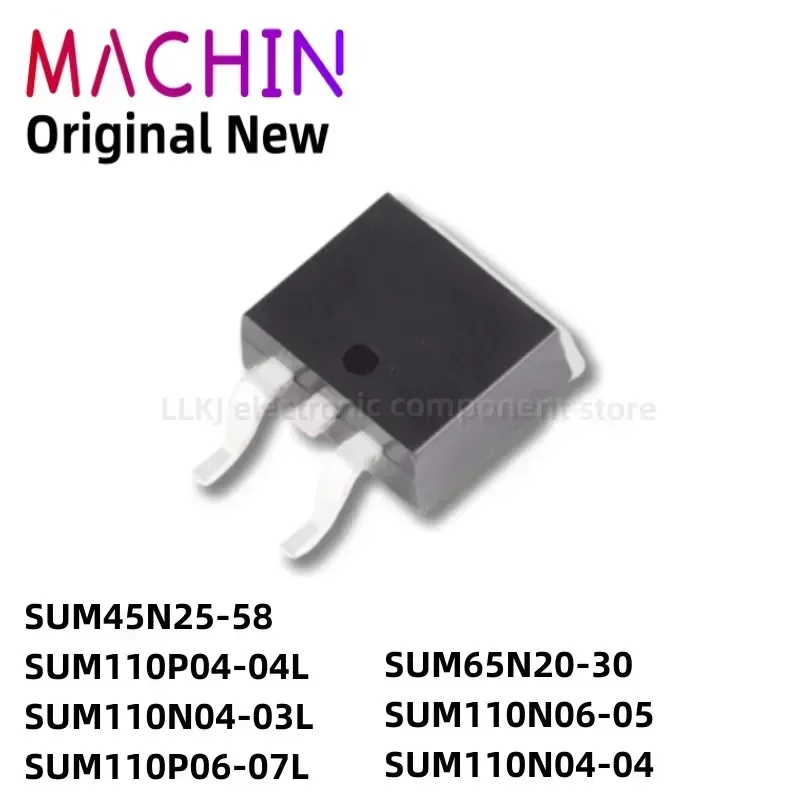 1pcs SUM45N25-58 SUM110P04-04L SUM110N04-03L SUM110P06-07L SUM65N20-30 SUM110N06-05 SUM110N04-04 TO263 MOS FET TO-263.