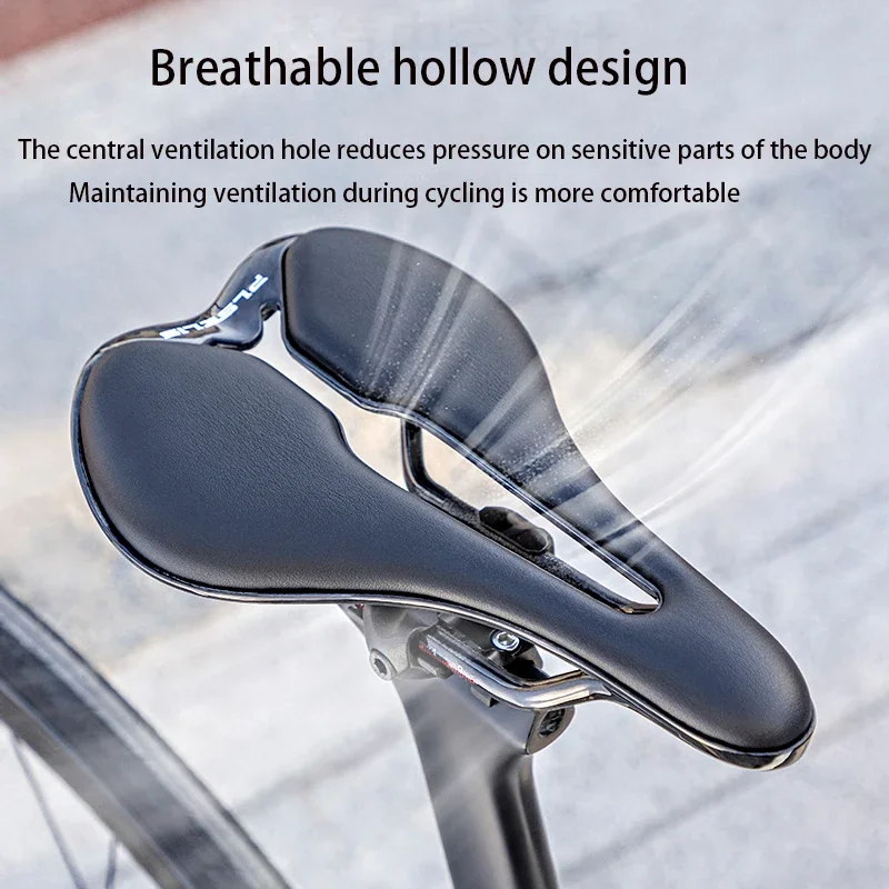 

PLSELIS Ultralight EVA Bicycle Saddle 245*145mm Bike Seating Cushion for MTB Gravel Road Cycling Accessoriesb Mountain Part