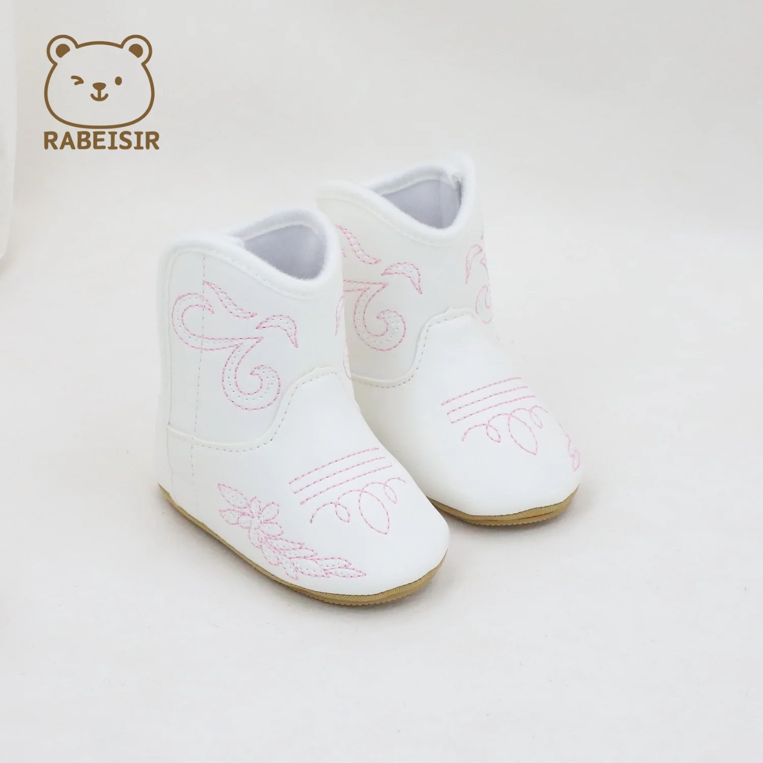 

Осенние и зимние детские сапоги, нескользящие и теплые, для детей 0–1 года и полурачного возраста, ковбойские сапоги в стиле вестерн