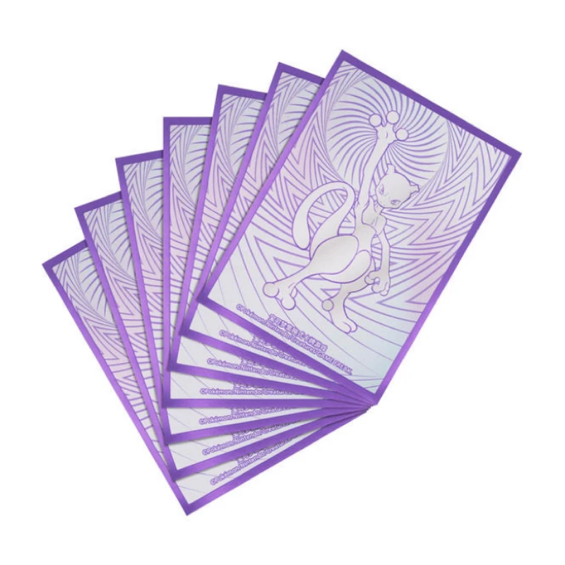 

64 шт./компл. Diy Self Made Ptcg Mewtwo Vstar рукава для карт Ws Opcg Ptcg Mewtwo Vstar защитный чехол для карт аниме карты подарочные игрушки
