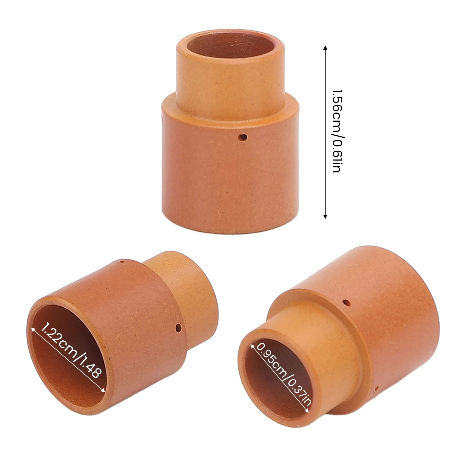 5Pcs Plasma Cutting Swirl Ring Flame Retardant ABS Plasma Cutter Swirl Ring Replacement for Eastwood Versa Cut 40 60 CB50 CB70