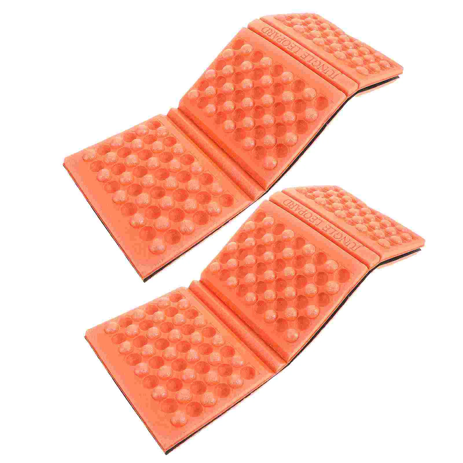 2 Pcs Honeycomb Folding Cushion Picnic Mat Waterproof Sitting Pad Durable up Outdoor Children Crawling Camping Portable