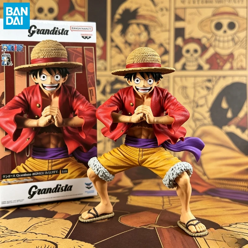 

В НАЛИЧИИ: Оригинальная фигурка Banpresto Grandista One Piece Monkey D Luffy, 30 см, коллекционная модель из ПВХ, игрушка, подарок.