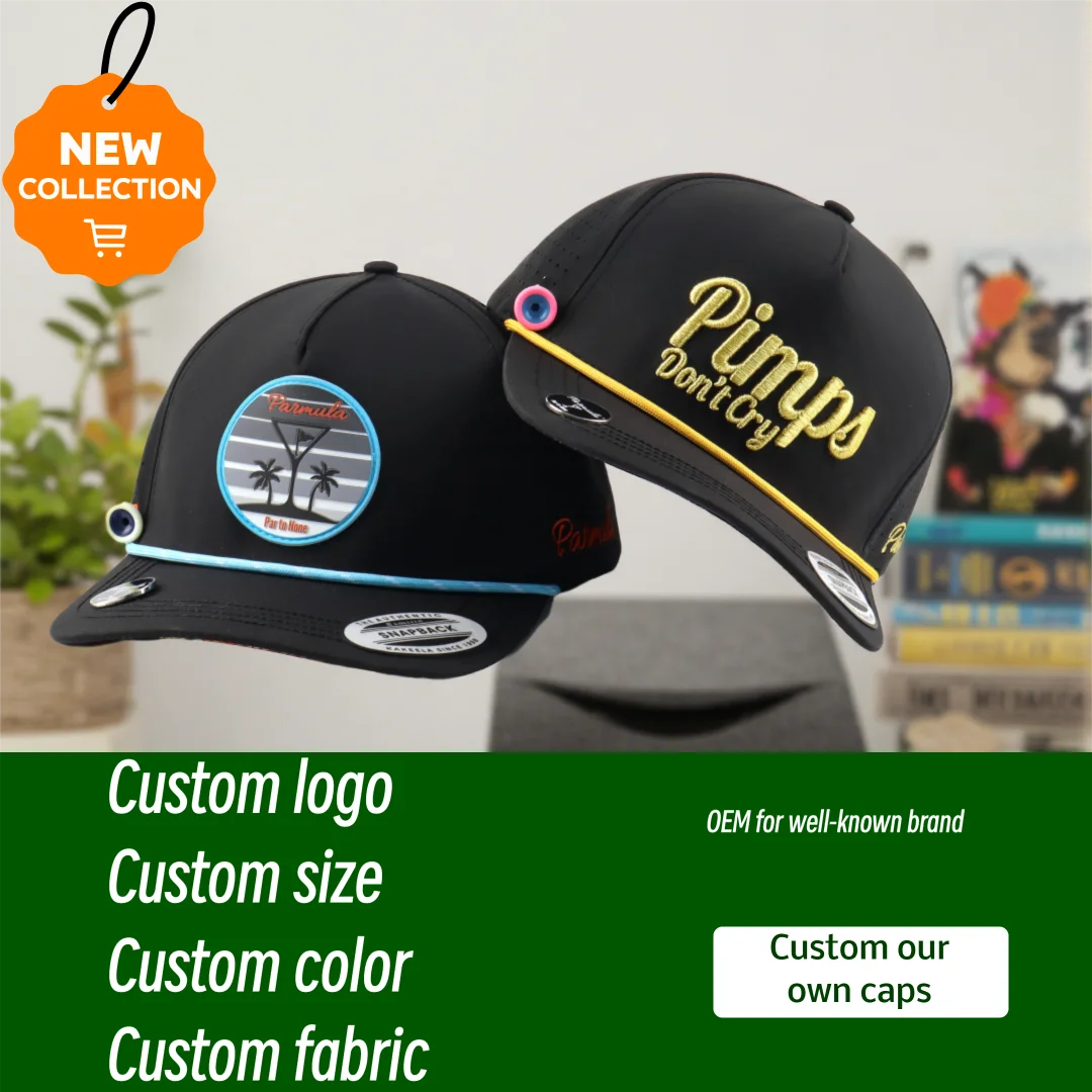 Customizable Adjustable Baseball Cap with Personalized embroidery Waterproof Unisex Custom Logo Hat for Men And Women