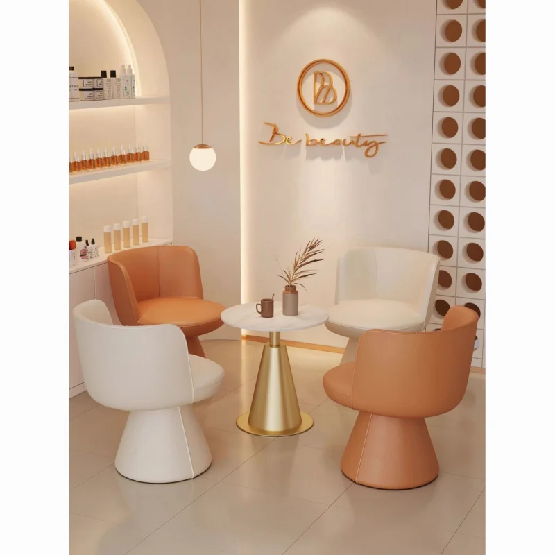

custom.[Comfortable Hug] Modern Internet Celebrity Sofa Reception Room Rest Area Meeting Negotiation Table and Chair Set Office
