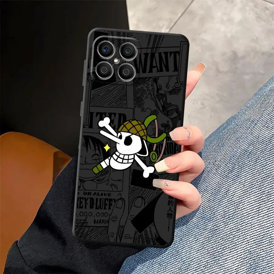 حافظة لهاتف Honor X9 X8 X7a 90 Lite X9c 8X X7 70 X9a شعار قطعة واحدة تجريدي #6