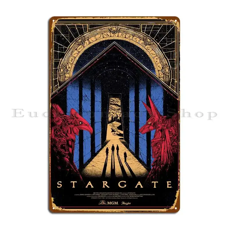 Stargate Alternative Metal Sign Wall Cave Bar Kitchen Kitchen Personalized Tin Sign Poster