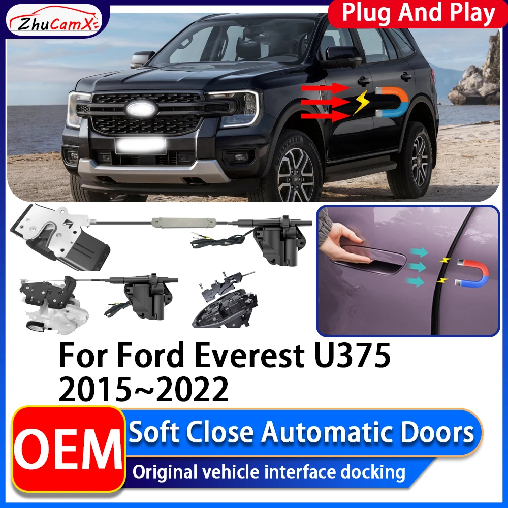 

ZhuCamX OEM Electric Suction Power Soft Close Car Door Automatic Door Closing System For Ford Everest U375 2015~2022