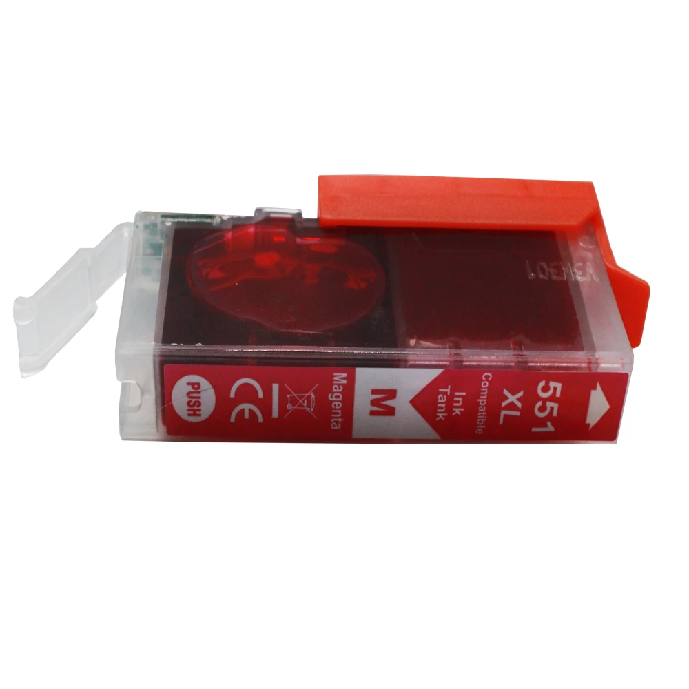 6 Compatible Canon PGI 550 CLI 551 ink cartridge for PIXMA IP7250 IP8750 Printer + gray
