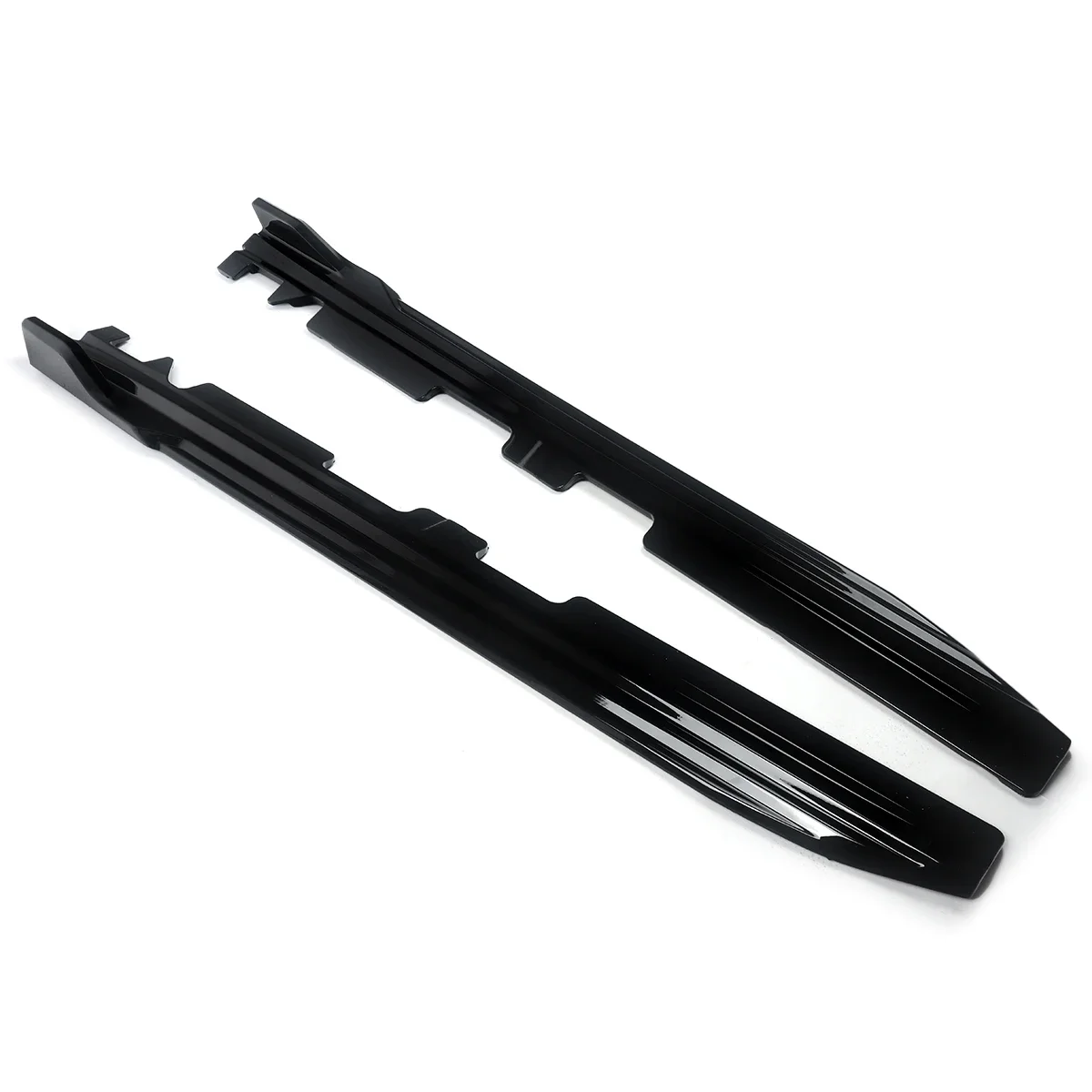 For BMW X3 X3M G01 X4 X4M G02 2018-2023 Black Side Skirt Body Guard Molding Trim