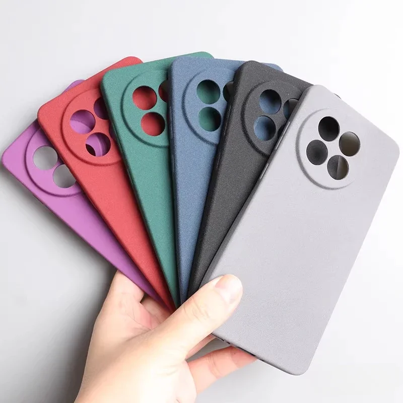 For Oneplus 13R 13 Matte Sandstone Soft Tpu Case for One Plus ACE 5 Pro ACE5 Ultra Thin Shockproof Protection Silicone Bumper