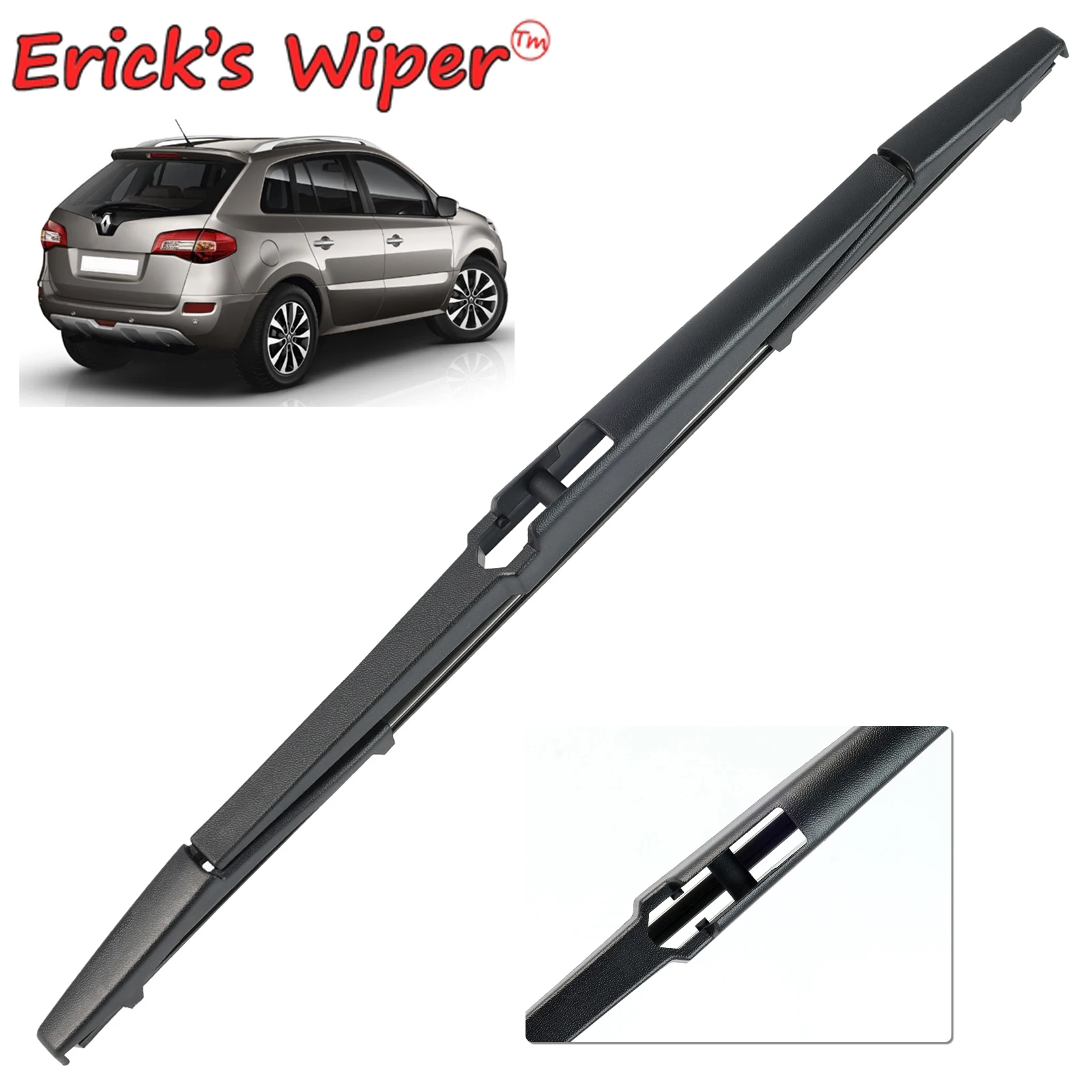 

Erick's Wiper 16" Rear Wiper Blade For Renault Koleos MK1 2008 - 2016 Windshield Windscreen Clean Tailgate Window Car Rain Brush