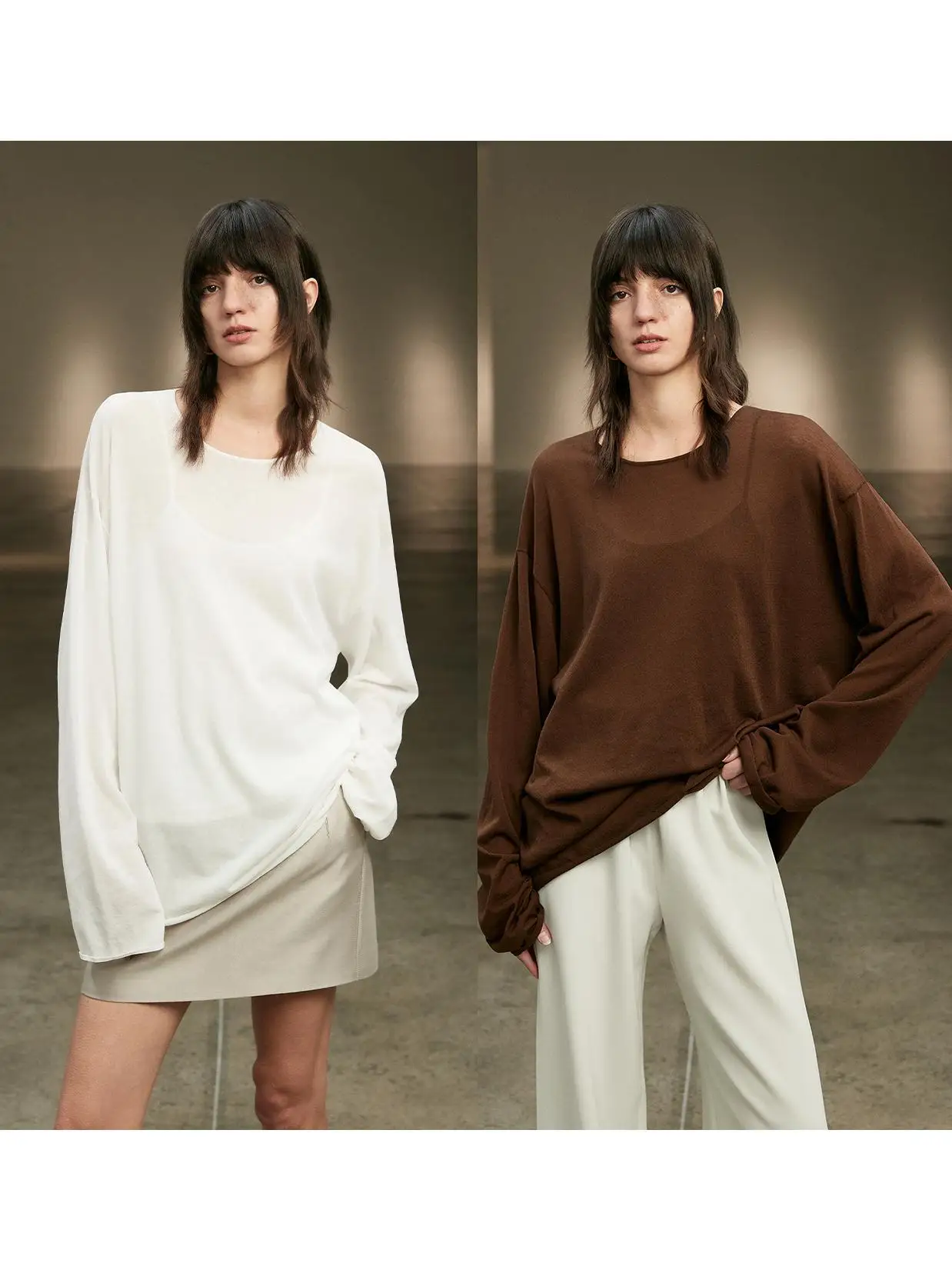 

Комплект KEIGAN Sl: вязаный топ на бретельках и брюки из мягкого бархатного хлопка, универсальный повседневный комплект