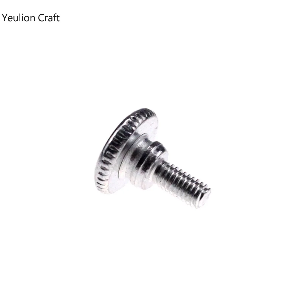 YeulionCraft 10pcs Home Sewing Machine Metal Feet Thumb Screw For Lockstitch Presser Foot For Tailor Sewing Tool Accessories