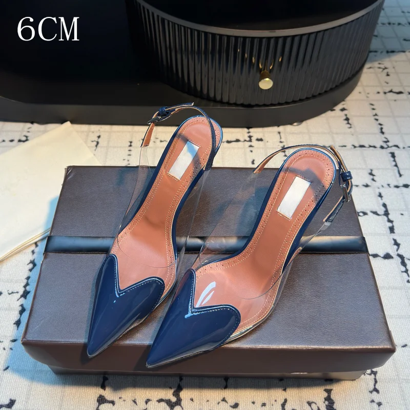 Deep Blue 6CM Heel