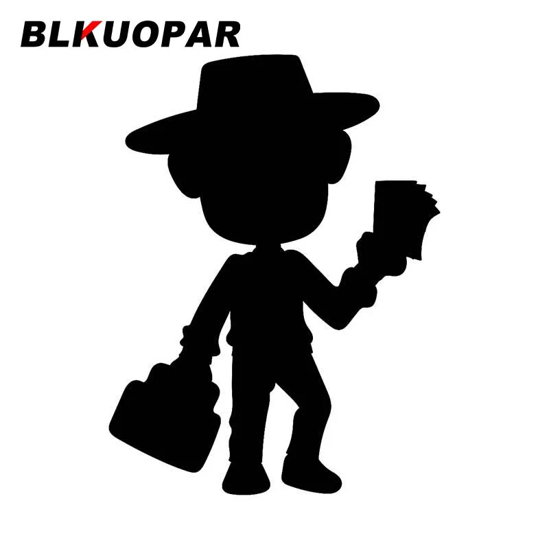 BLKUOPAR For A Rich Man With A Cool Appearance Car Stickers Sunscreen Fashionable Decals Waterproof Vinyl Car Door Protector