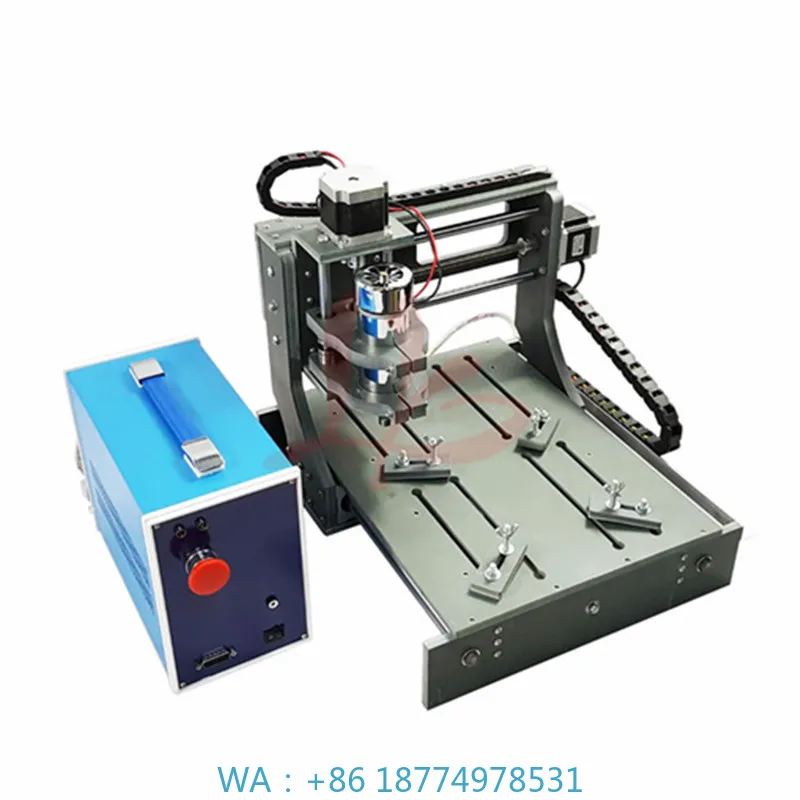 Machines Cnc Router Machine for Making Diy Toys Idol Surrounding DIY Mini CNC Mach3 Control Lathe Milling 300W Spindle PCB