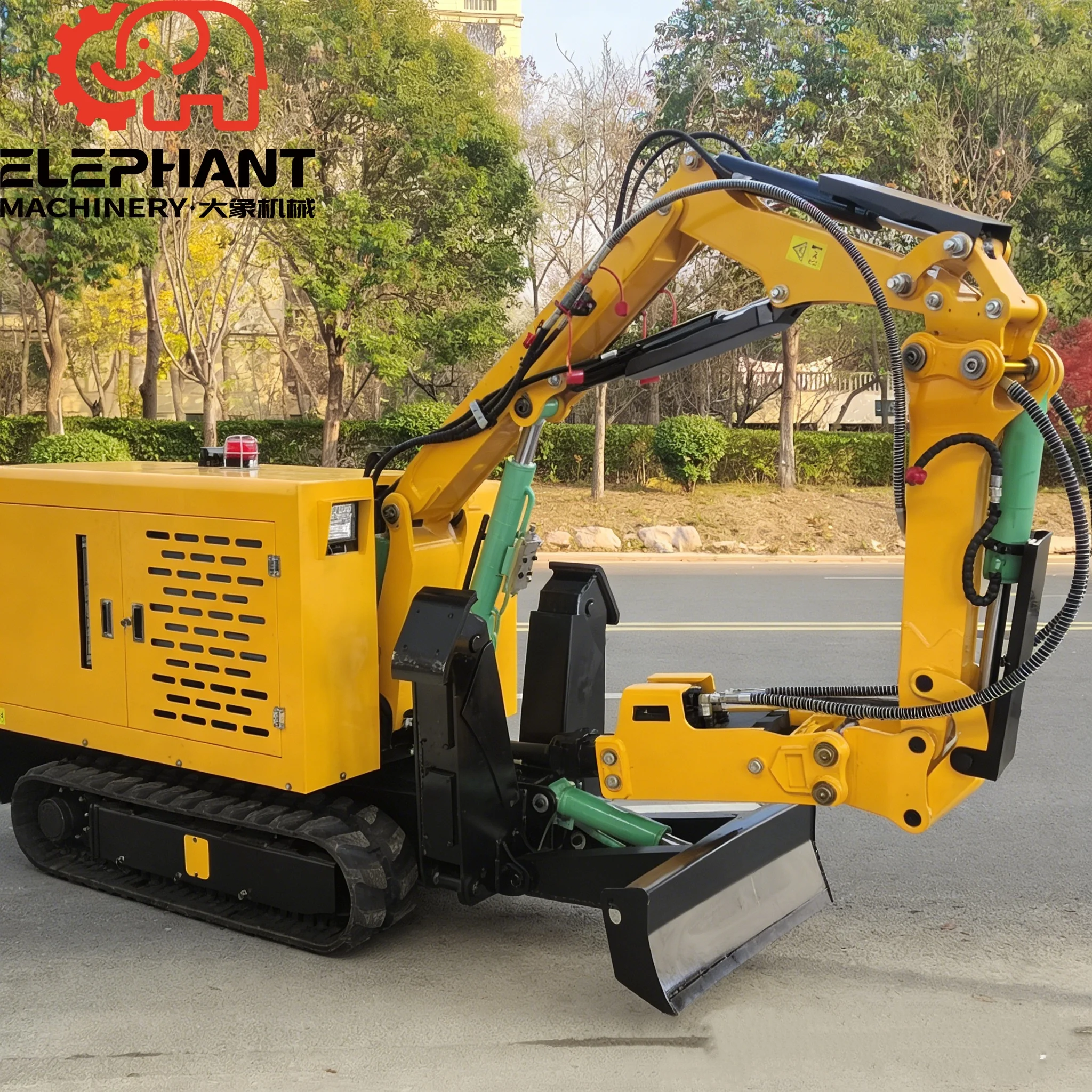 Multi-functional Mini Demolition Robot Compact Demolition Hammer Robot for Indoor Wall Projects