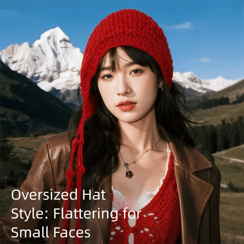 Bonito borlas crochê chapéu de malha estilo boêmio oco para fora borla gorros coreano artesanal malha boné viagem