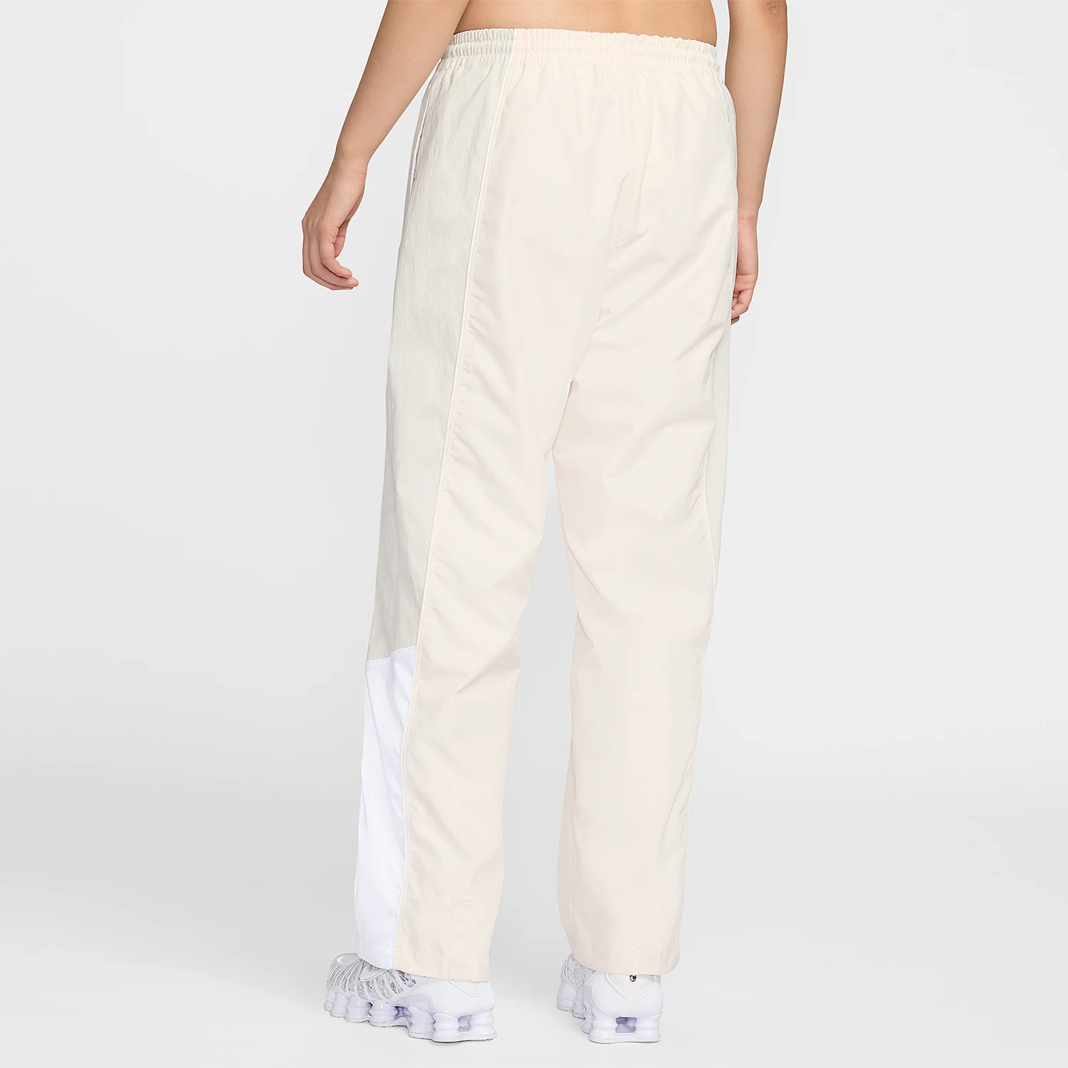 Nike Authentic Sportswear Women's Mid-Waist Patchwork Embroidered Pants IF0219-103