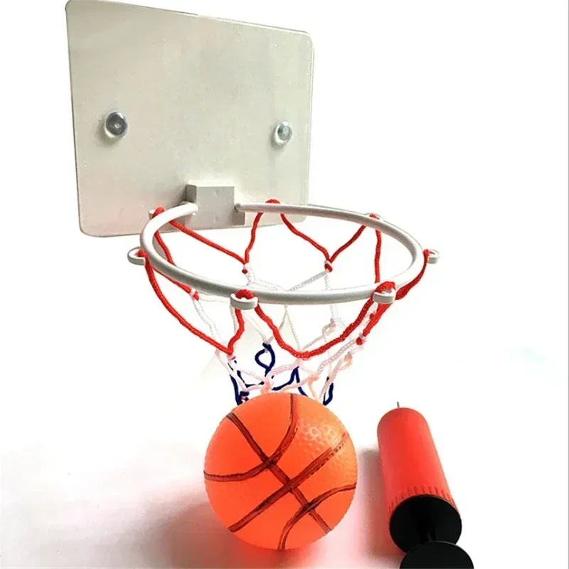 

Portable Funny Mini Basketball Hoop Toys Kit Indoor Home Basketball Fans Sports Game Toy Set for Kids Children Adults