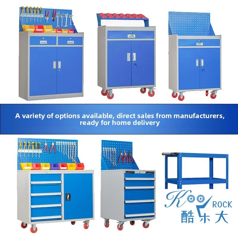 Industrial Tool Chest Thickened Steel Rolling Cabinet for Garage Workshop Storage Organizer