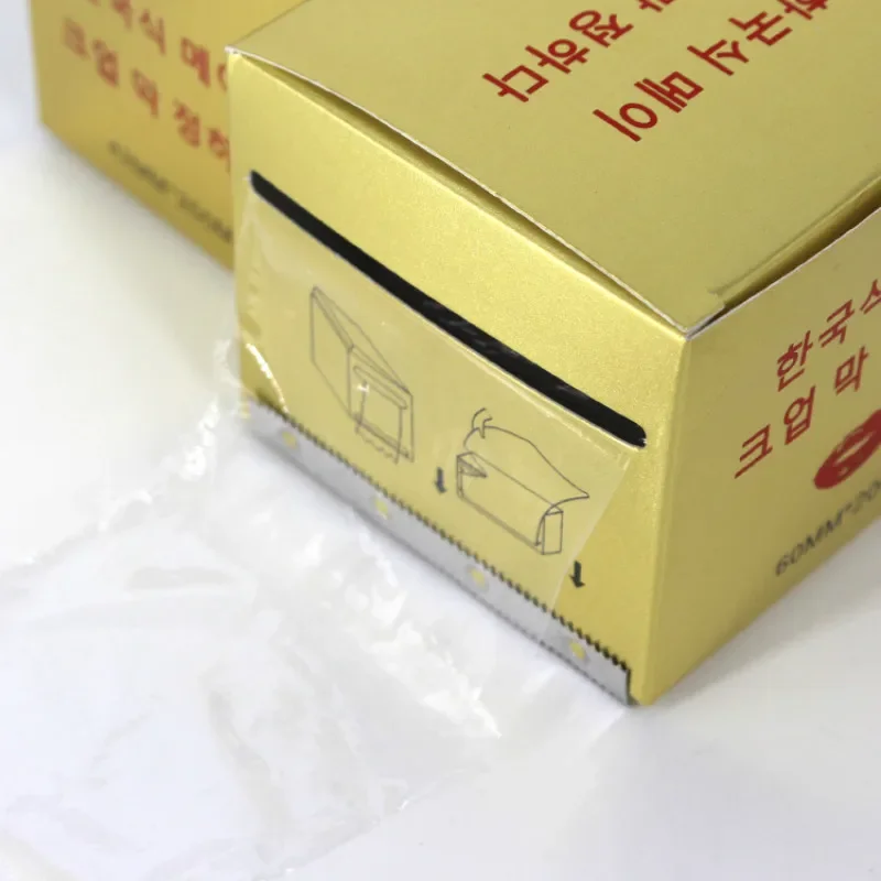 Disposable Tattoo Cover Barrier Film Safe PE Cling Film Transparent for Tattoo Eyebrow Lips Makeup Accessories Supply