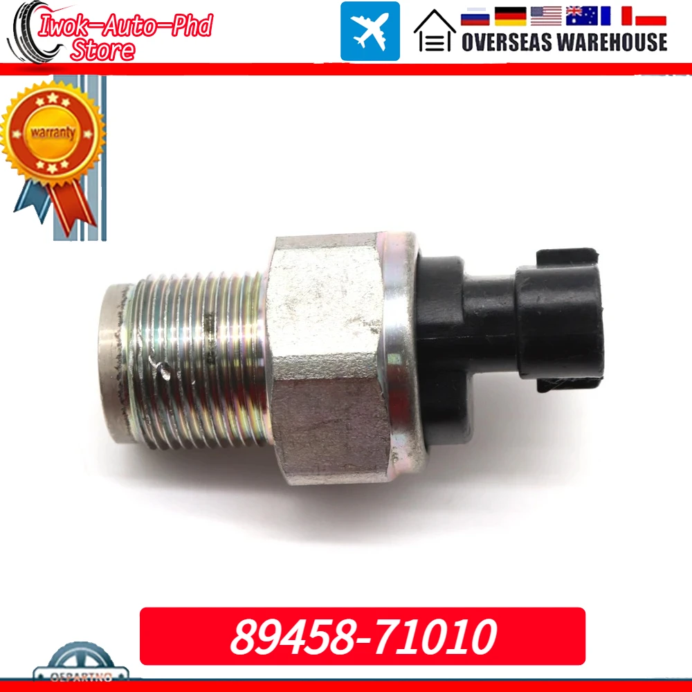 

For Toyota Auris Avensis Hilux Land Cruiser 90 Prado RAV 4 8945871010 89458-71010 New 1X Fuel Rail Pressure Sensor