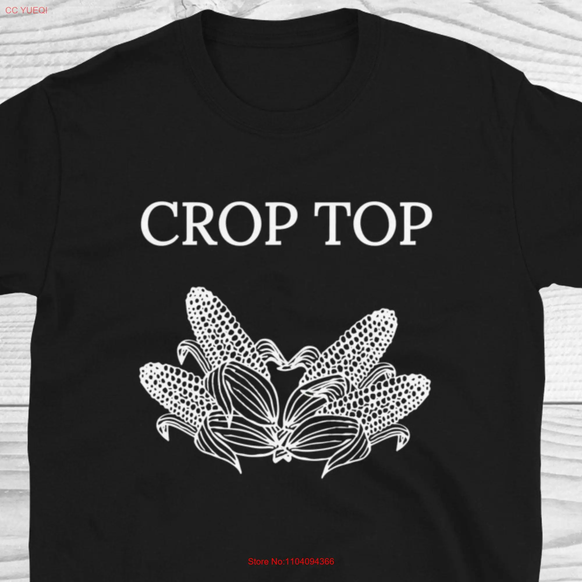 Crop Top T Shirt Farm Life Corn Funny Women Farmer Sarcasm Sarcastic for Her long or short sleeves